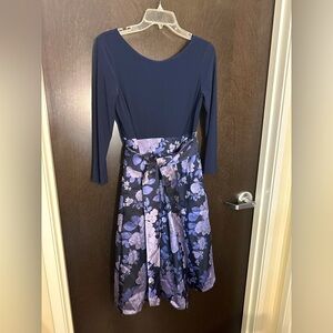 NWOT Eliza J Elegant Floral Dress
